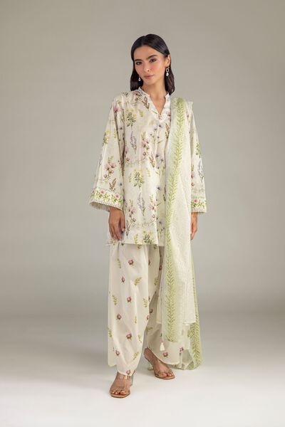 Printed | Cambric | Floral Cambric Pants | USD 17.50