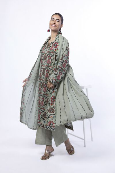 Printed | Light Khaddar | Fabrics 3 Piece | USD 30.00