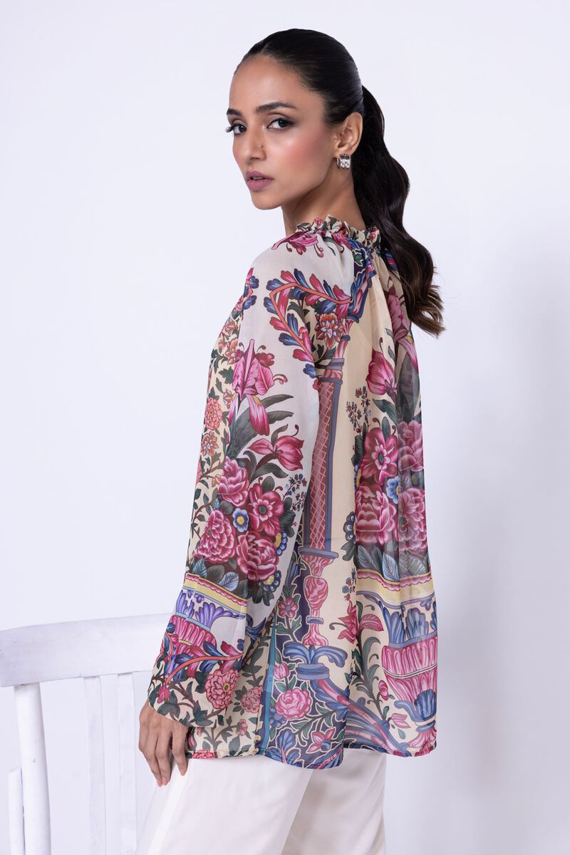 Printed | Georgette Chiffon | Blouse | null