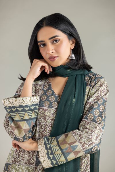 Embroidered | Lawn | Fabrics 3 Piece | USD 22.50