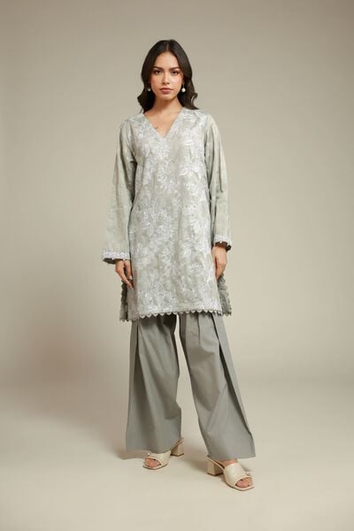 Embroidered | Broshia | Fabrics 2 Piece | USD 45.00