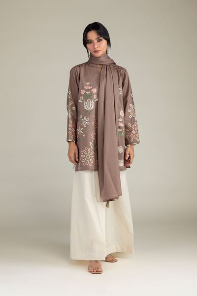 Embroidered | Cotton Dobby | Cotton Solid Pants | USD 15.00