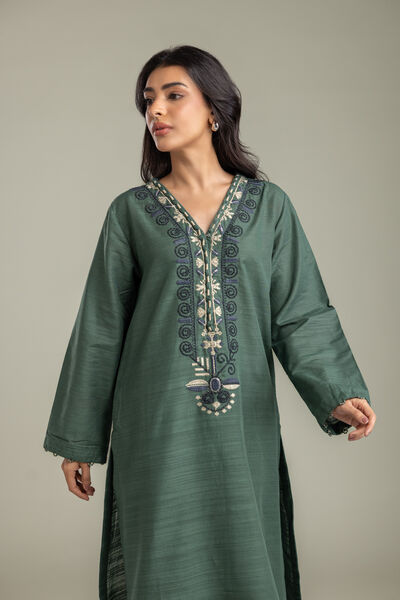 Embroidered | Light Khaddar | Kurta | USD 55.00