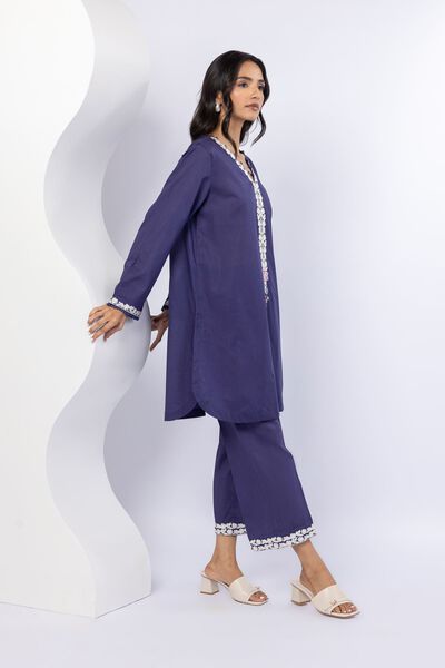 Embroidered | Cambric | Pants | USD 15.00