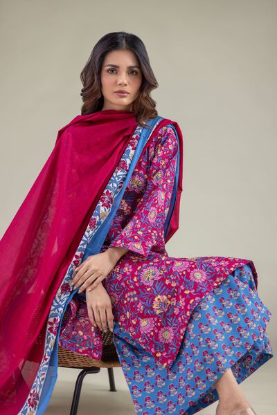 Printed | Cambric | Floral Longline Kurta | USD 30.00