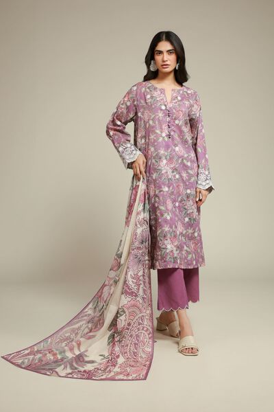 Embroidered | Mesuri | Fabrics 3 Piece | USD 45.00