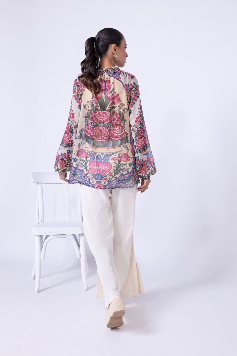 Printed | Georgette Chiffon | Blouse | null