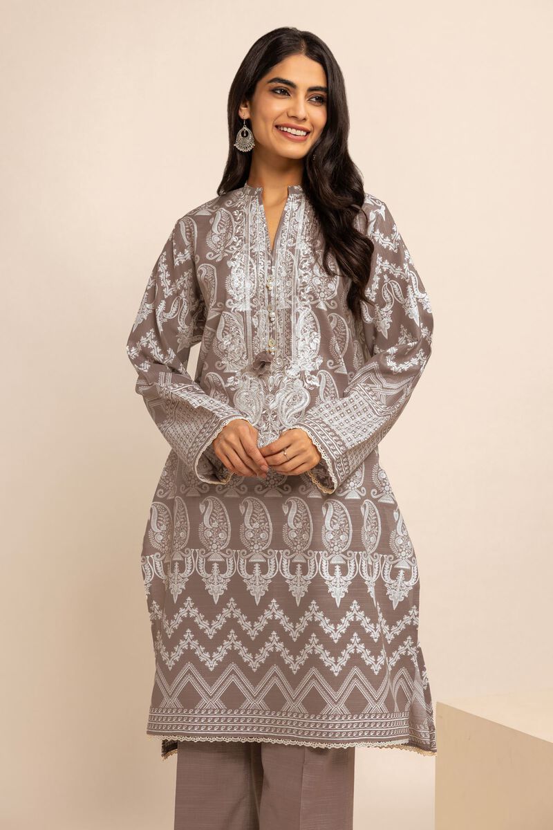 Light Khaddar | Embroidered | Fabrics 2 Piece | Top Bottoms | null