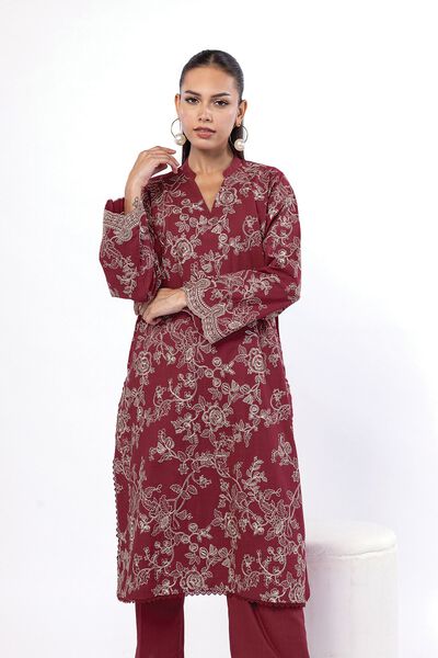 Embroidered | Crosshatch | Fabrics 2 Piece | Top and Bottom | USD 40.00