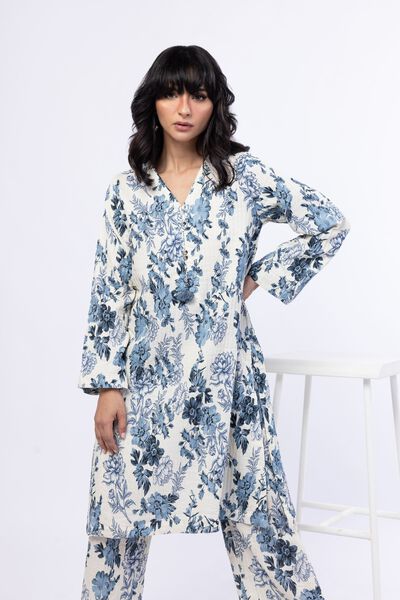Printed | Double Layer Striped | Kurta | USD 35.00