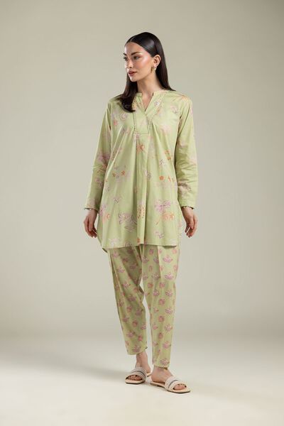 Printed | Cotton Viscose | Floral Cotton Shalwar | USD 30.00