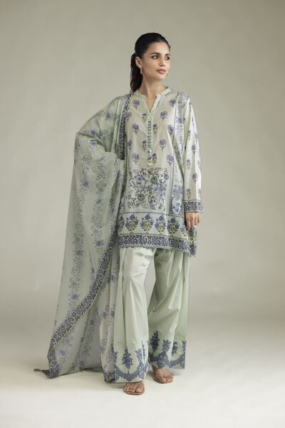 Embroidered | Lawn | Fabrics 3 Piece | USD 45.00