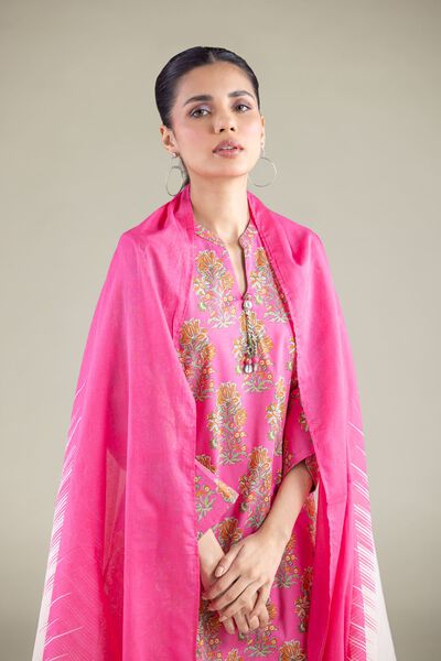 Printed | Lawn | Summer Solid Dupatta | USD 25.00