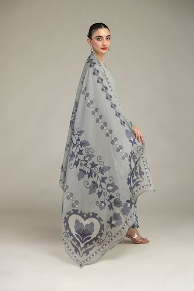 Embroidered | Mesuri | Floral Mesuri Dupatta | USD 15.00