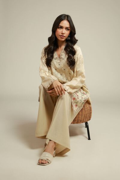 Embroidered | Broshia | Embroidered Tailored 2-Piece | USD 39.00