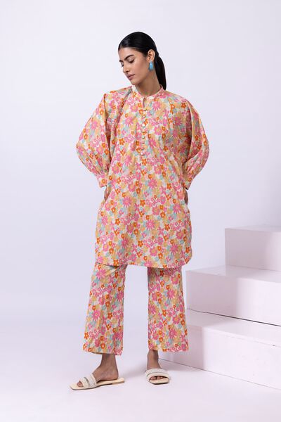 Printed | Ripple Crinkle | Pants | USD 9.00