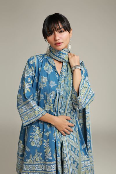 Printed | Lawn | Floral Lawn Dupatta | USD 30.00