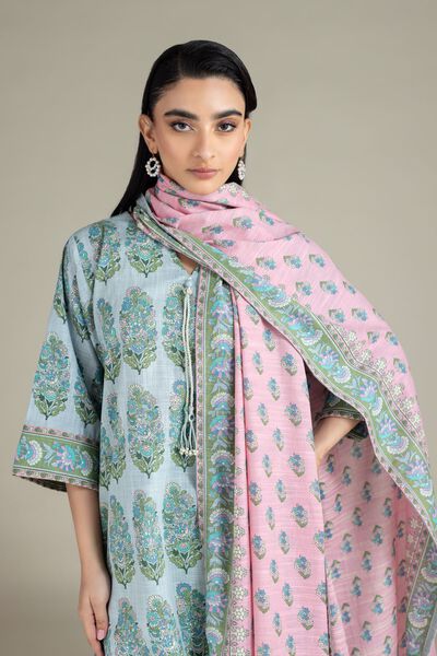 Printed | Textured Cotton | Dupatta | USD 17.00