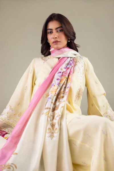 Embroidered | Polyester Silk | Embroidered Silk Dupatta  | USD 17.50
