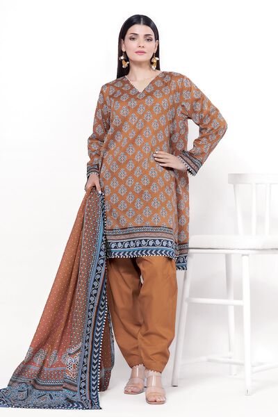 Printed | Lawn | Fabrics 2 Piece | Top and Dupatta | USD 15.00