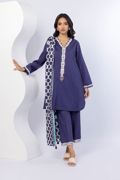Embroidered | Cambric | Kurta | USD 25.00