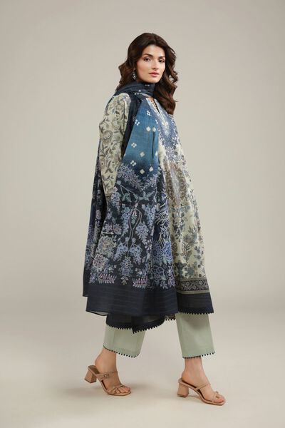 Printed | Messuri | Tailored 3 Piece | USD 65.00