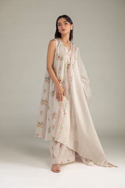 Printed | Cambric | Sleeveless Cambric Kurta | USD 17.50