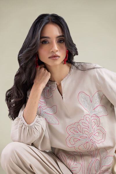 Embroidered | Viscose | Blouse | USD 17.50