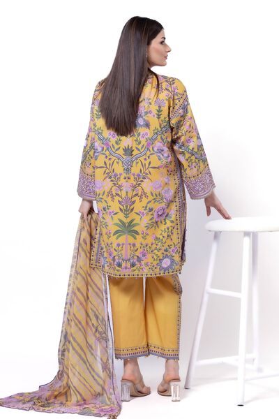Embroidered | Lawn | Fabrics 3 Piece | USD 25.00