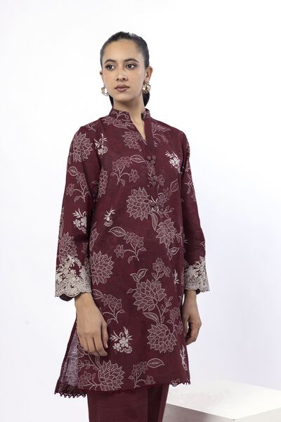 Embroidered | Light Khaddar | Fabrics 2 Piece | Top and Bottom | USD 25.00