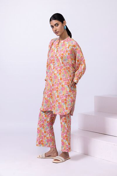 Printed | Ripple Crinkle | Pants | USD 9.00