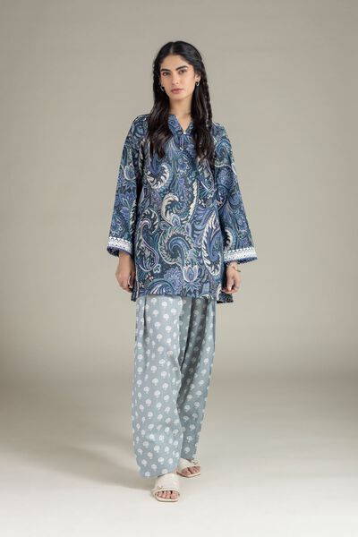 Dyed | Heavy Textured Cotton | Pants | USD 17.00