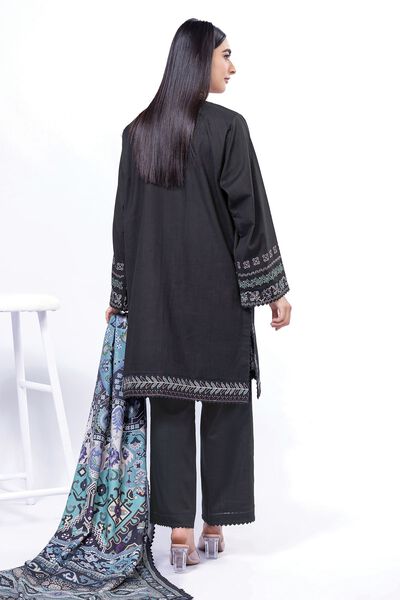 Embroidered | Crosshatch | Fabrics 3 Piece | USD 16.50