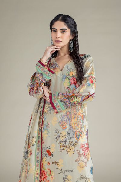 Printed | Jacquard | Tailored 3 Piece | USD 70.00