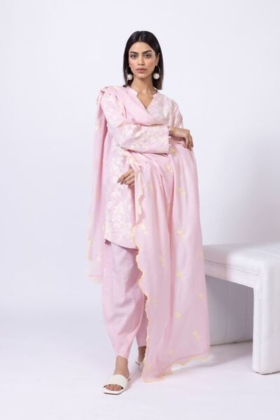 Embroidered | Slub lawn | Dupatta | USD 7.50