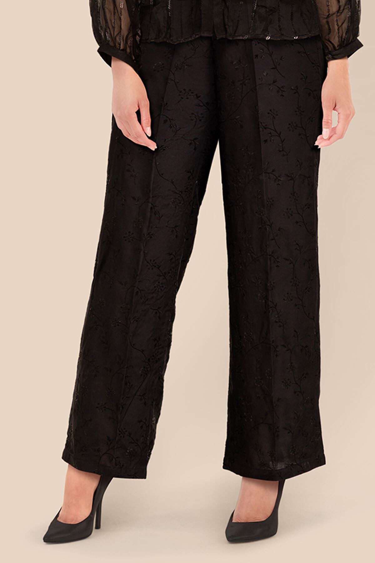 Khaadi embroidered trousers cheap