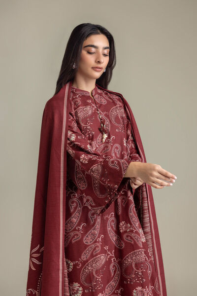 Printed | Light Khaddar | Tailored Khaddar Set | USD 65.00