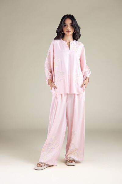 Embroidered | Viscose | Trousers | USD 7.50