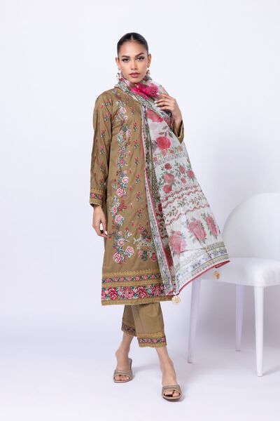 Embroidered | Cambric | Pants | USD 9.00