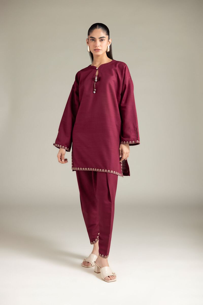 Embroidered | Textured Cotton | Shalwar | USD 7.50