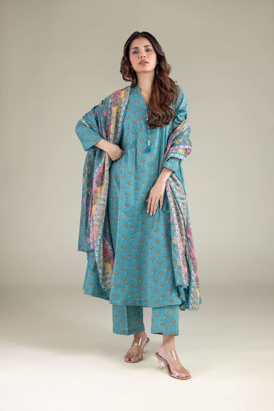 Printed | Lawn | Floral Dupatta | USD 25.00