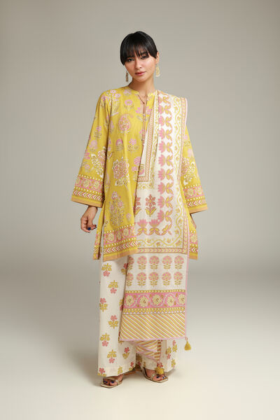 Printed | Cambric | Cambric Drawstring Kurta | USD 35.00