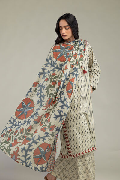 Printed | Lawn | Floral Lawn Dupatta | USD 30.00