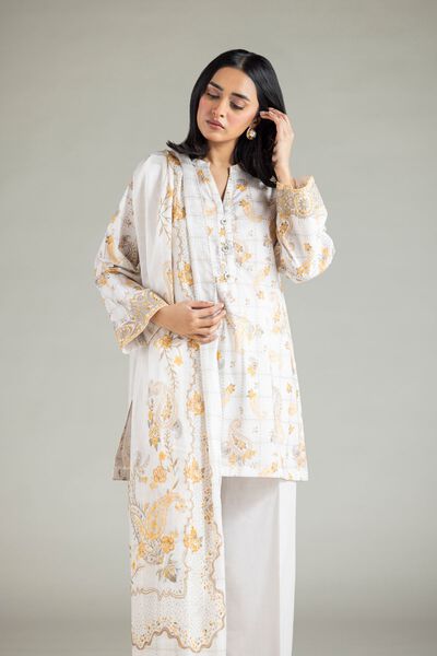Embroidered | Textured Lawn | Fabrics 3 Piece | USD 22.50