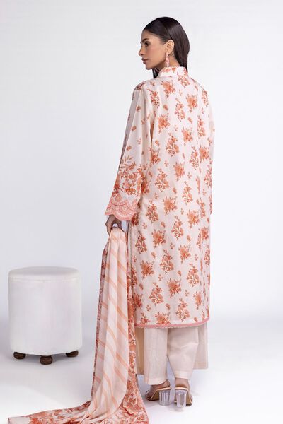 Embroidered | Lawn | Fabrics 3 Piece | USD 20.00