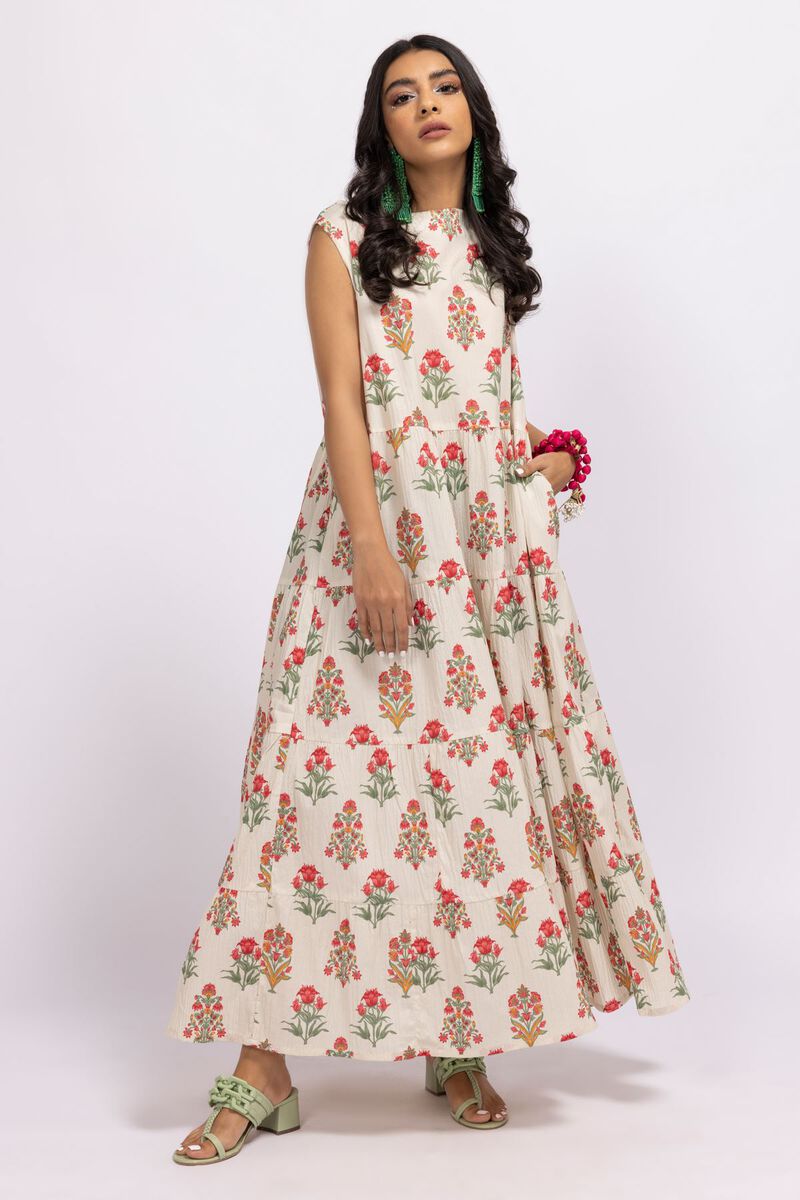Buy Likha by Nykaa Fashion Pink Floral Printed Anarkali and