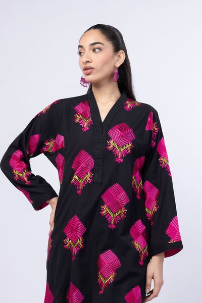 Embroidered | Handwoven Cotton | Kurta | USD 55.00