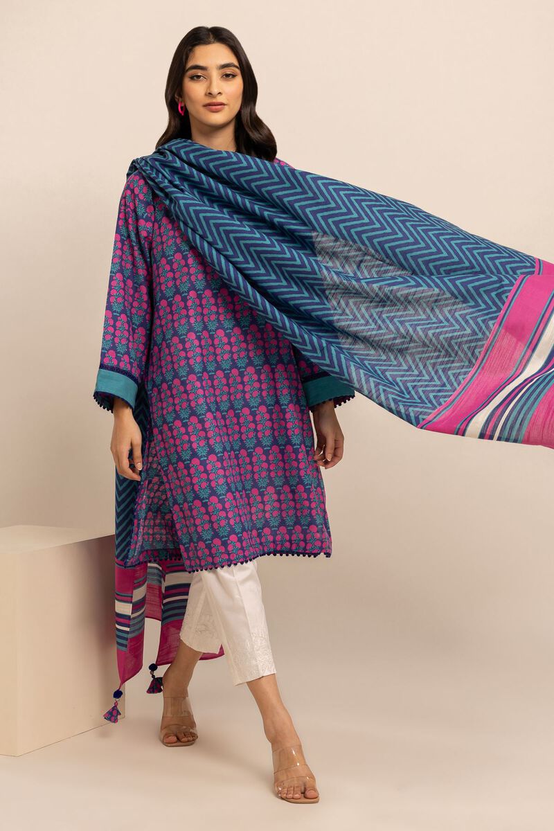 Khaddar | Printed | Fabrics 2 Piece | Top Dupatta | null