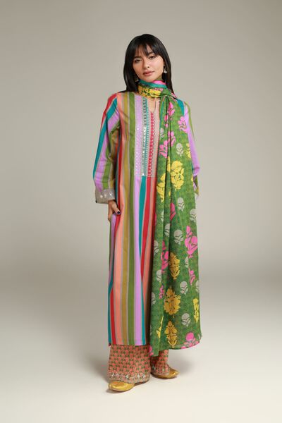 Embroidered | Cambric | Cambric Summer Pants | USD 25.00