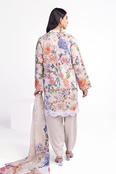 Embroidered | Lawn | Fabrics 3 Piece | USD 20.00